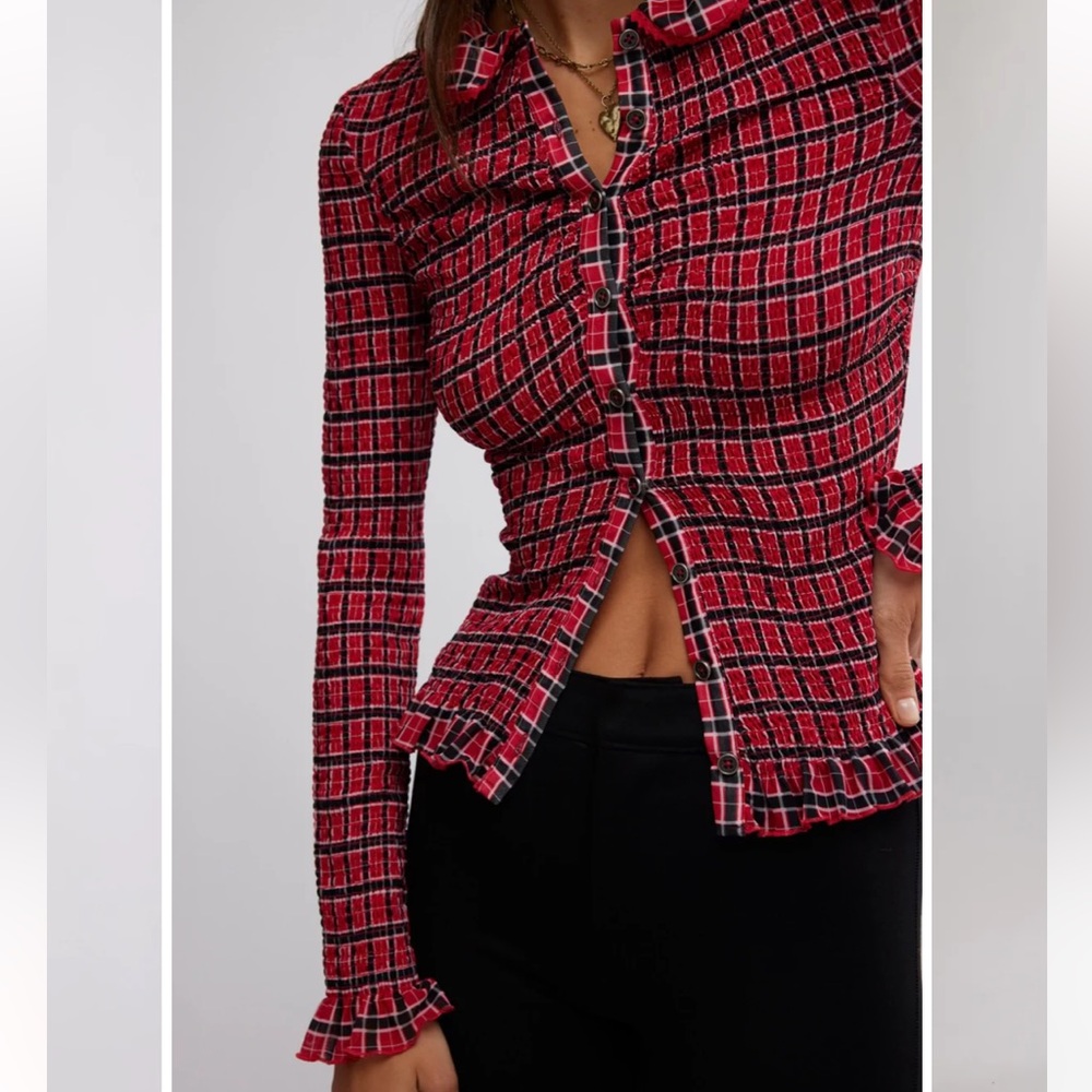 🌺FREE PROPLE Caught A Feeling Cardi Shirt🌺